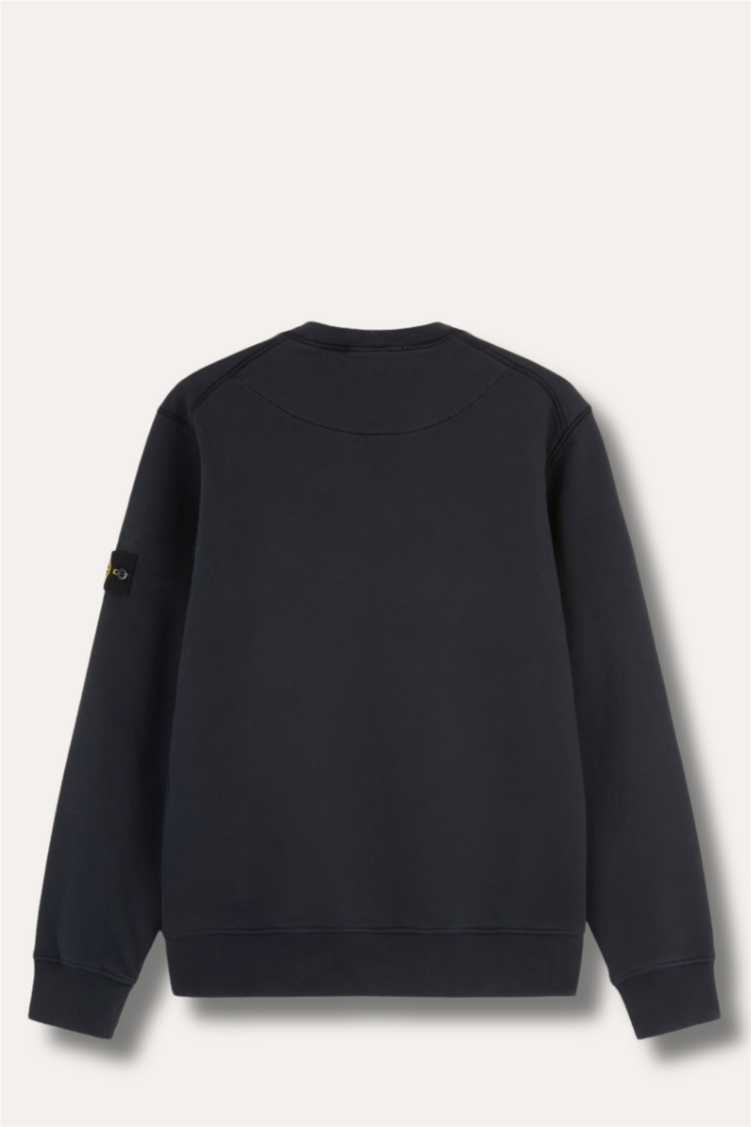 6100060 Organic Cotton Fleece Regular-fit Crewneck Navy Blue