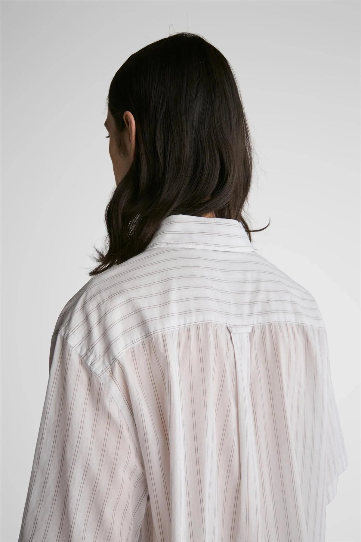 Brass Tee Voile Stripe