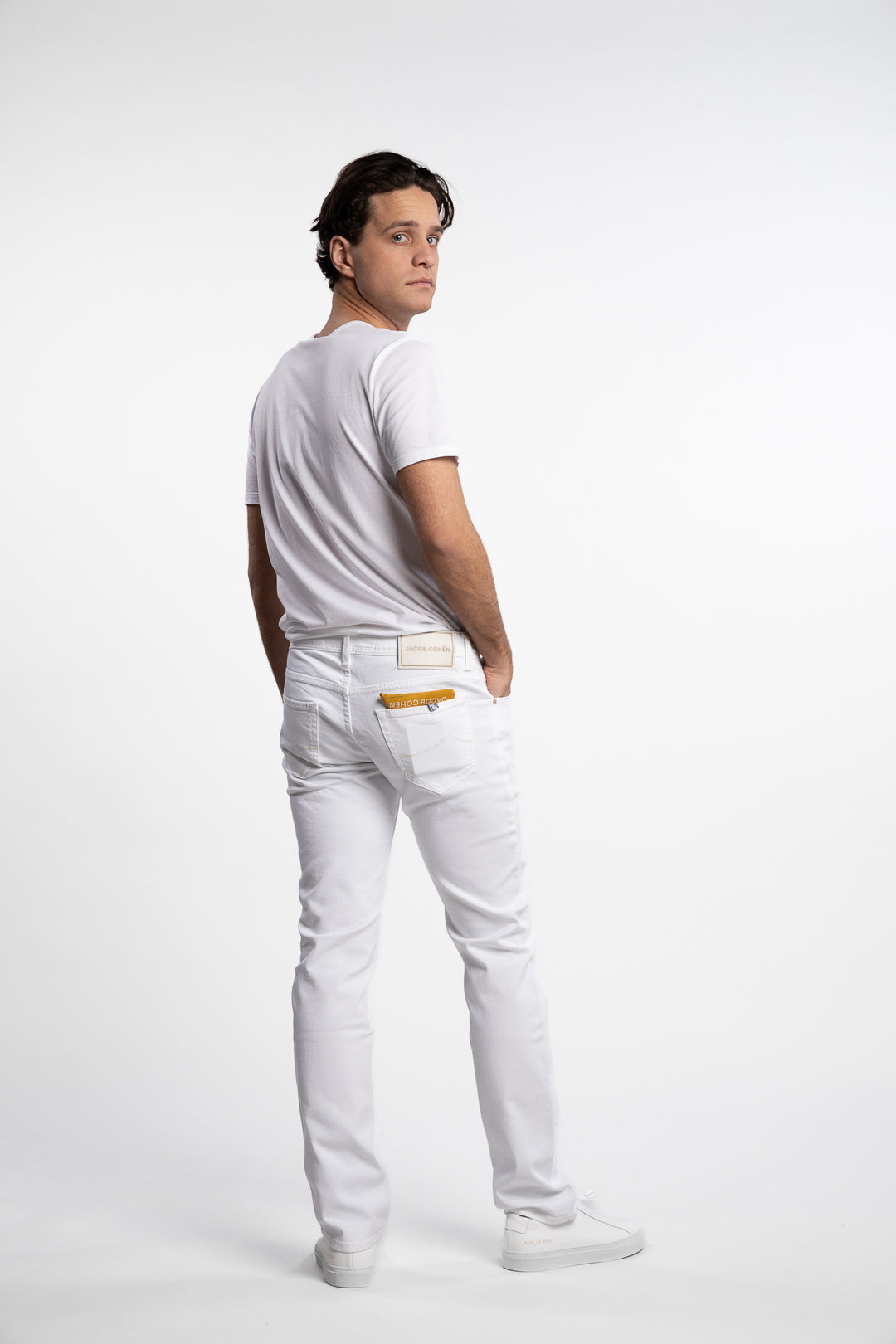 Nick Slim Fit Jeans White