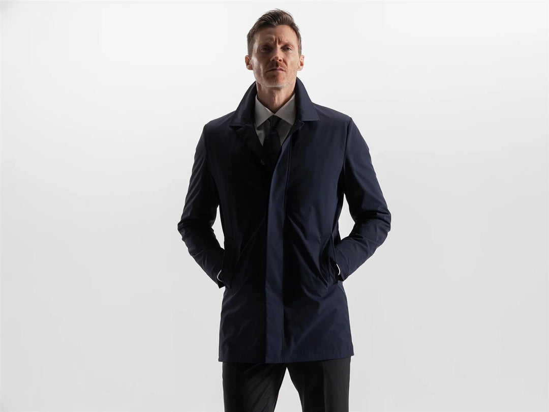 Maestro Coat Navy
