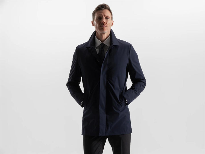 Maestro Coat Navy