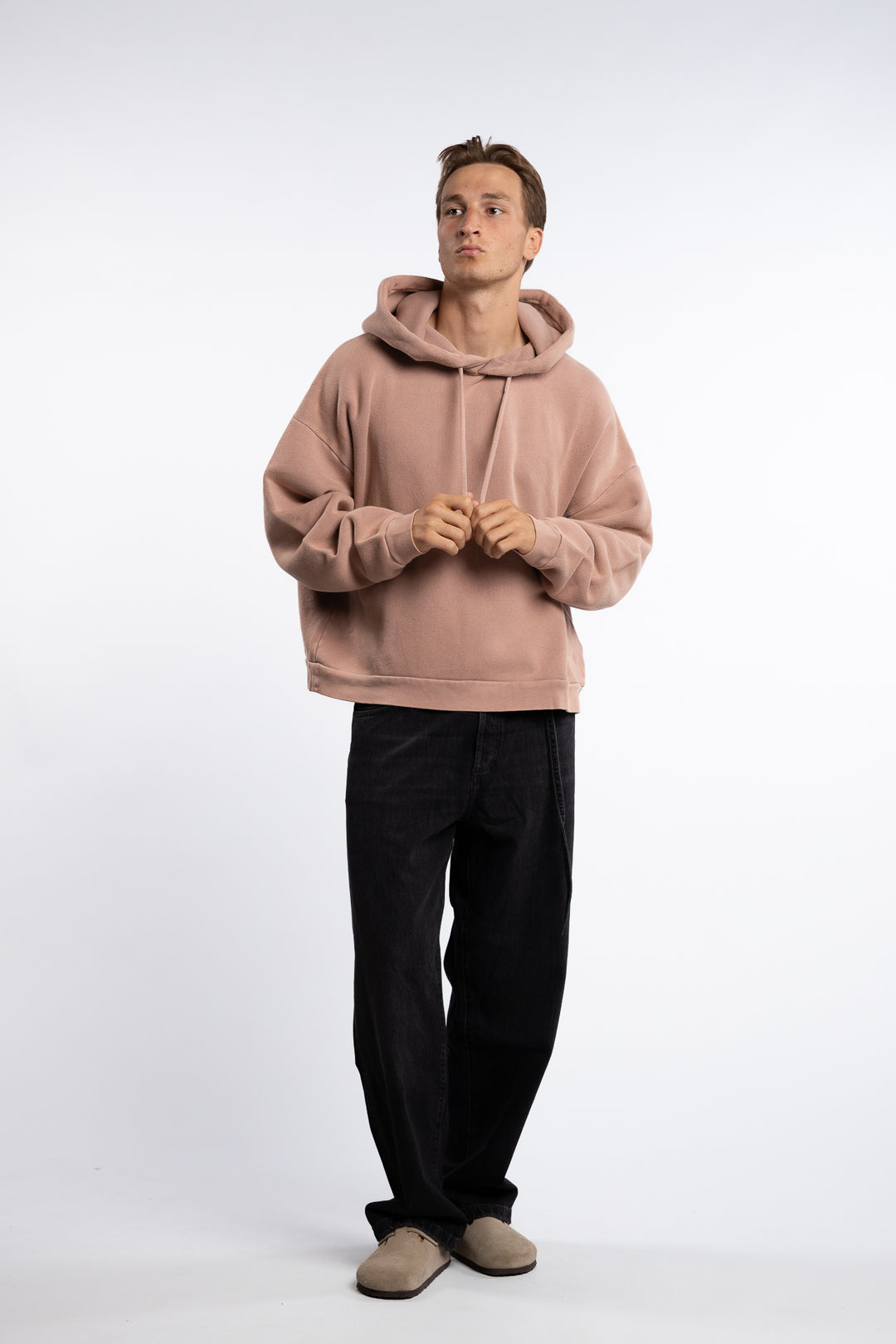 Hooded Sweater Lavender Purple