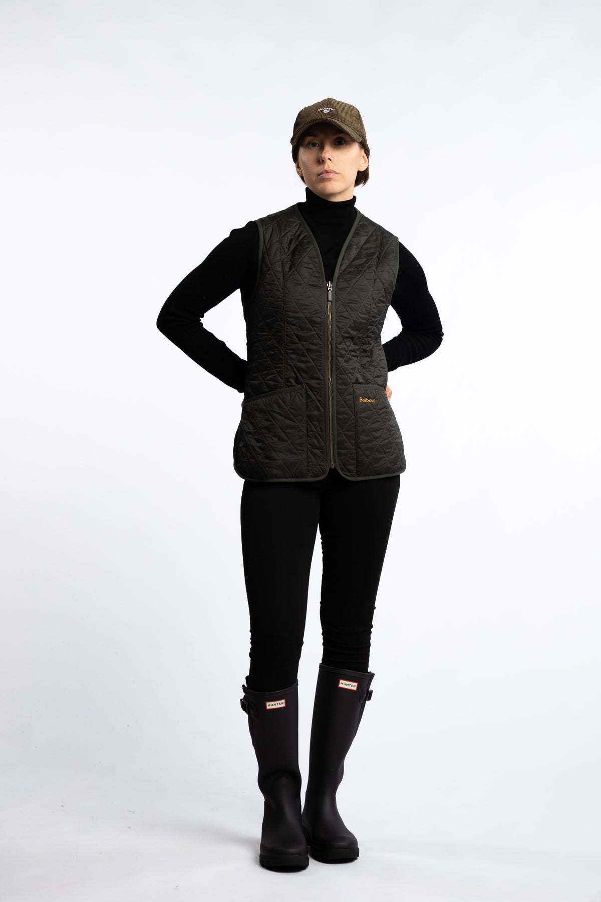 Betty Fleece Vest- Olive