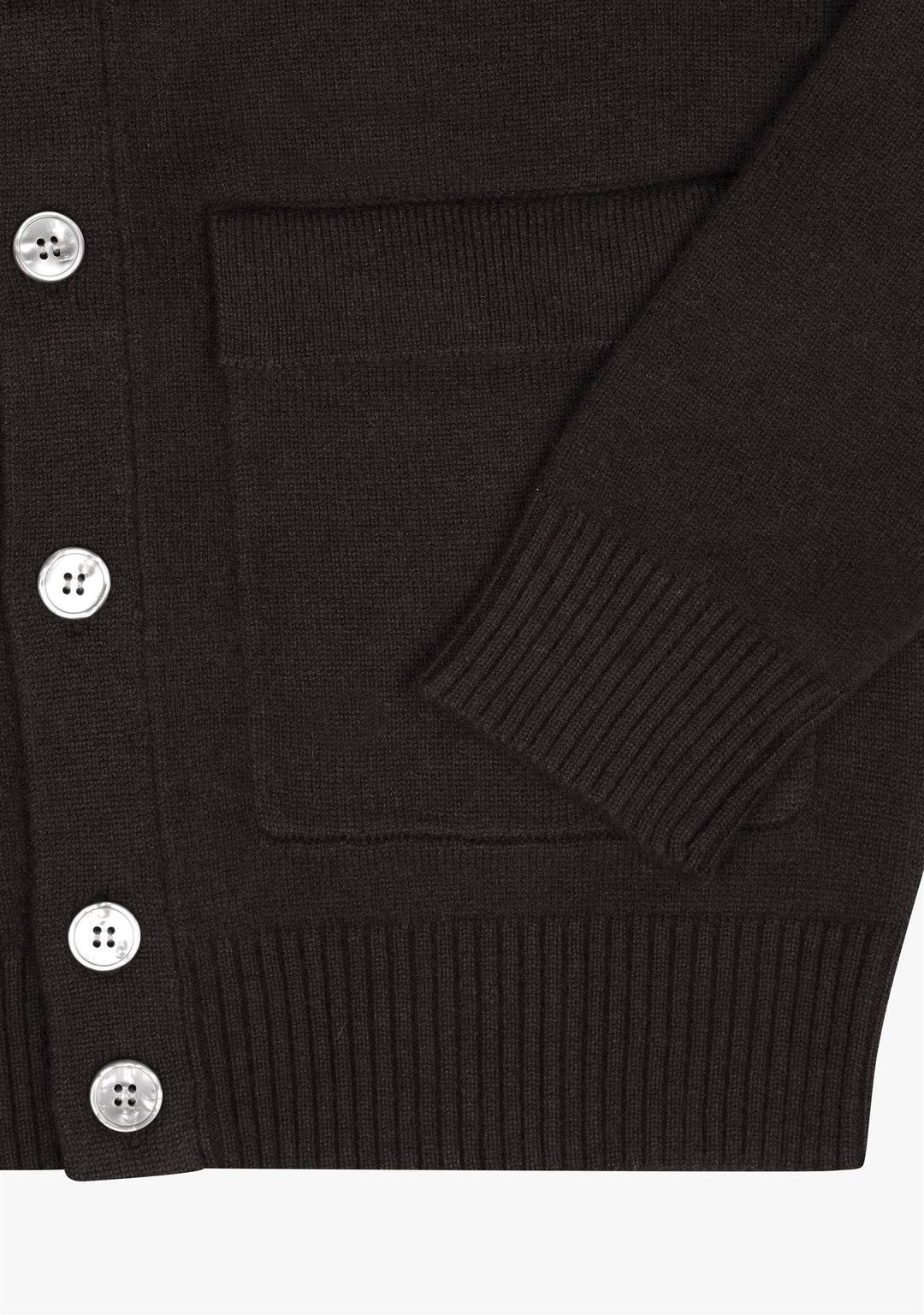 Leo Full Button Cardigan Brown