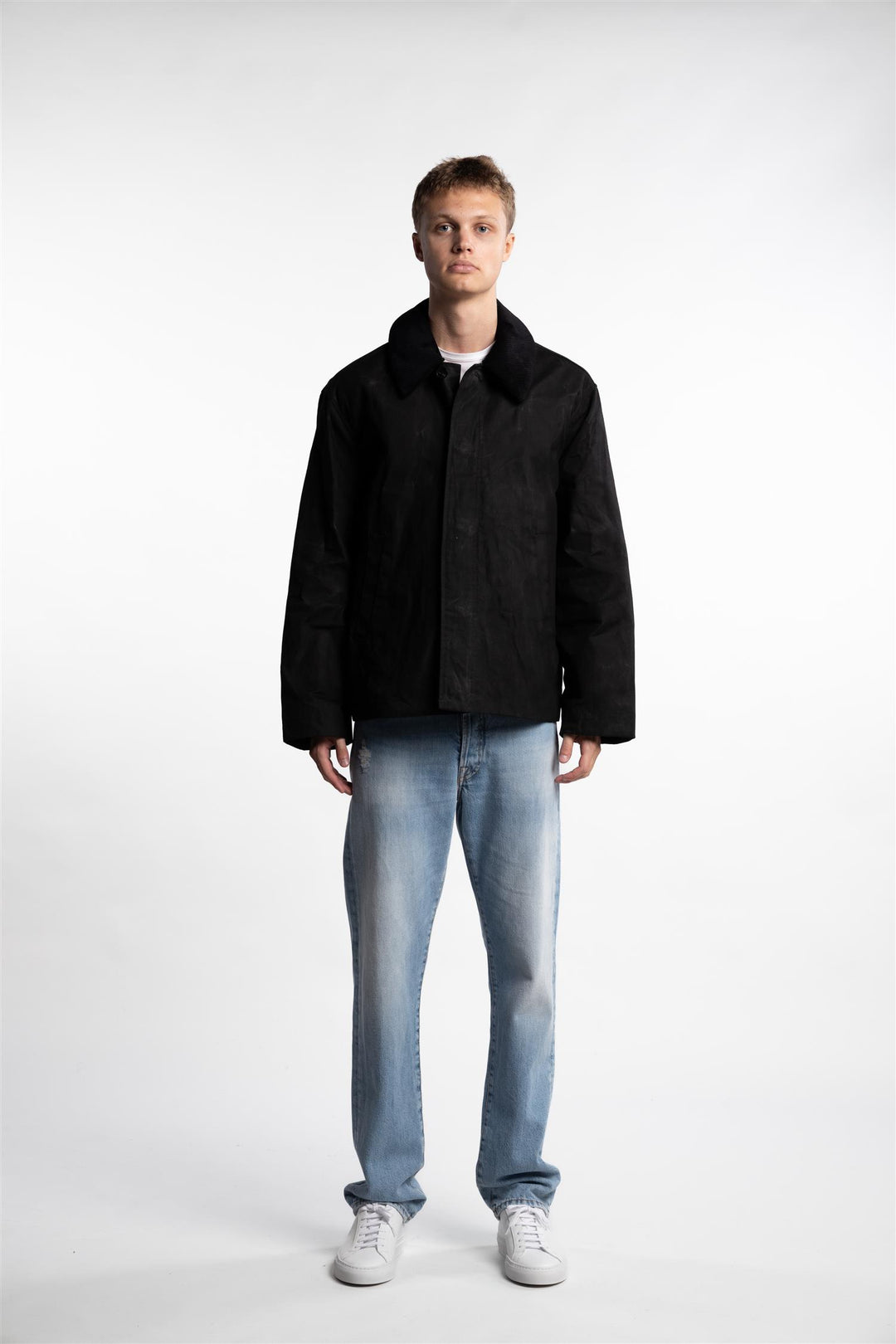 Danni Waxed Jacket Black