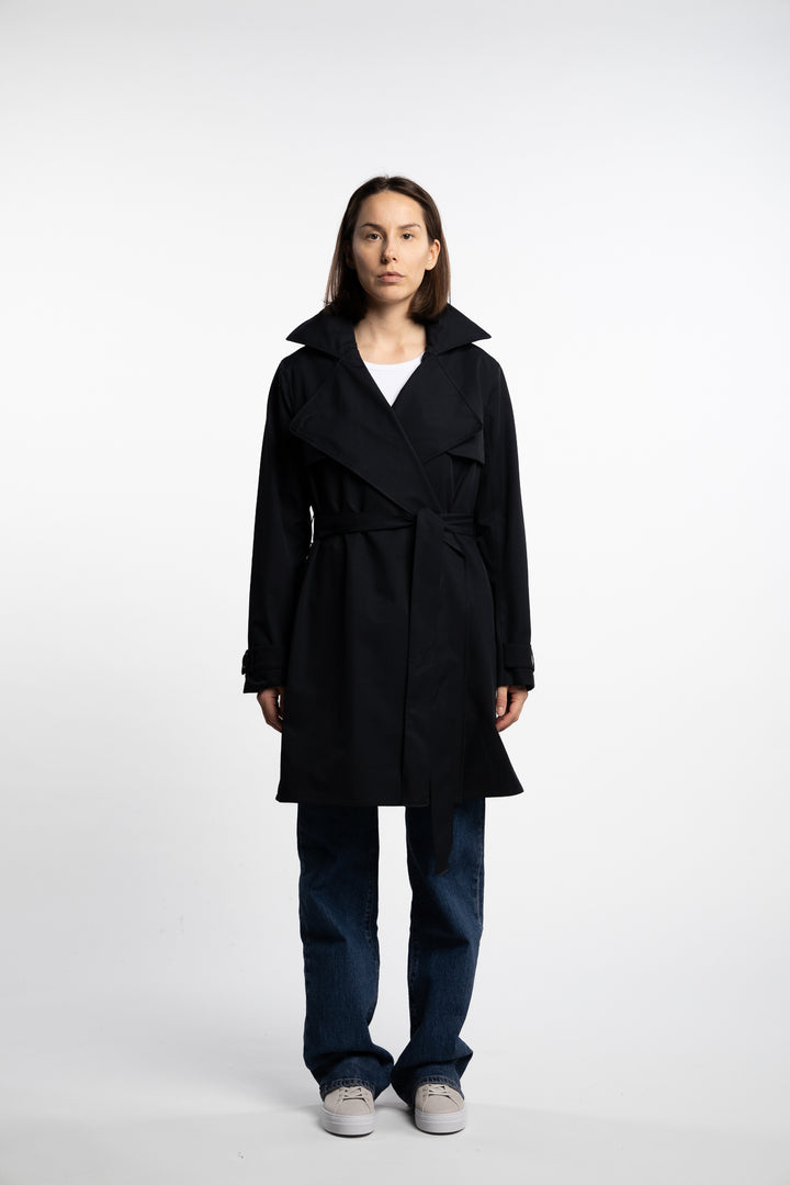 Yr'en Coat - New Black