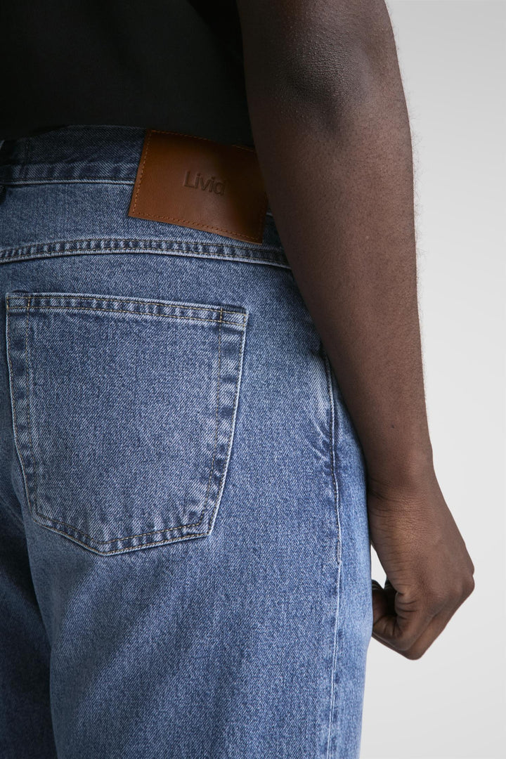 Kai Relaxed Tapered Fit Jeans Japan New Blue