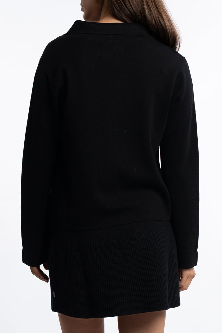 Ulla Merino Jacket- Black