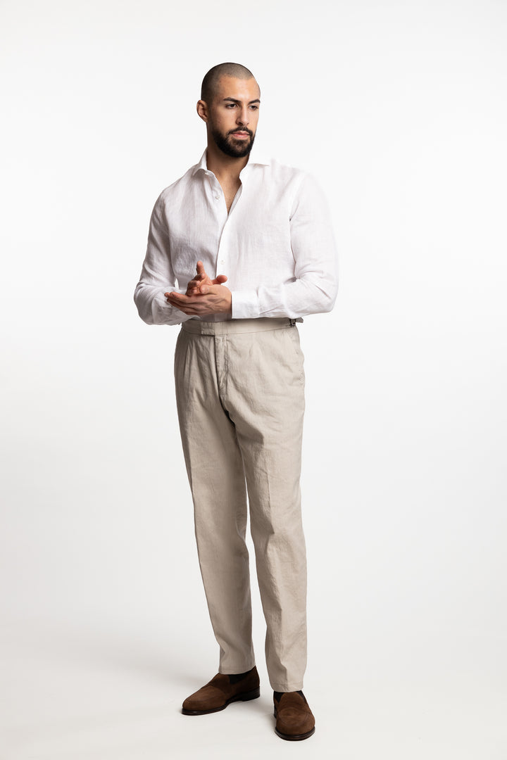 Culto Linen Shirt White