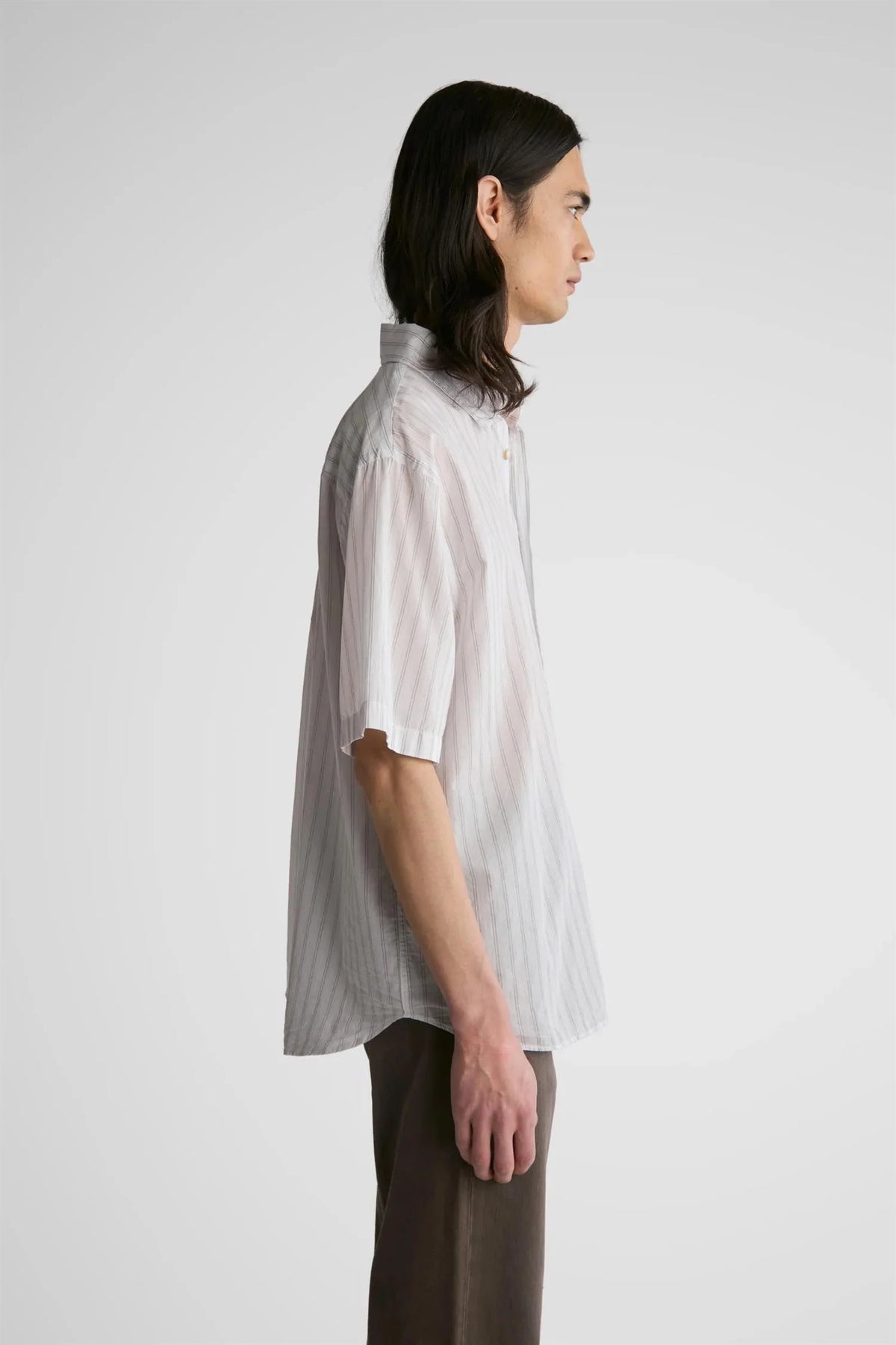 Brass Tee Voile Stripe