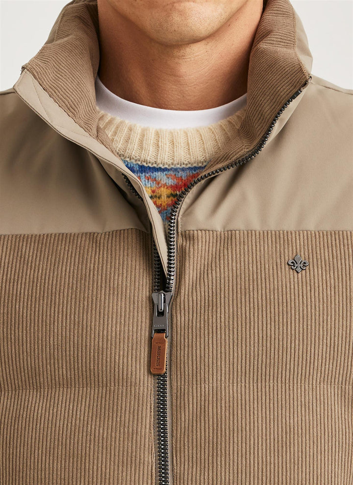 Catton Puffer Vest Khaki