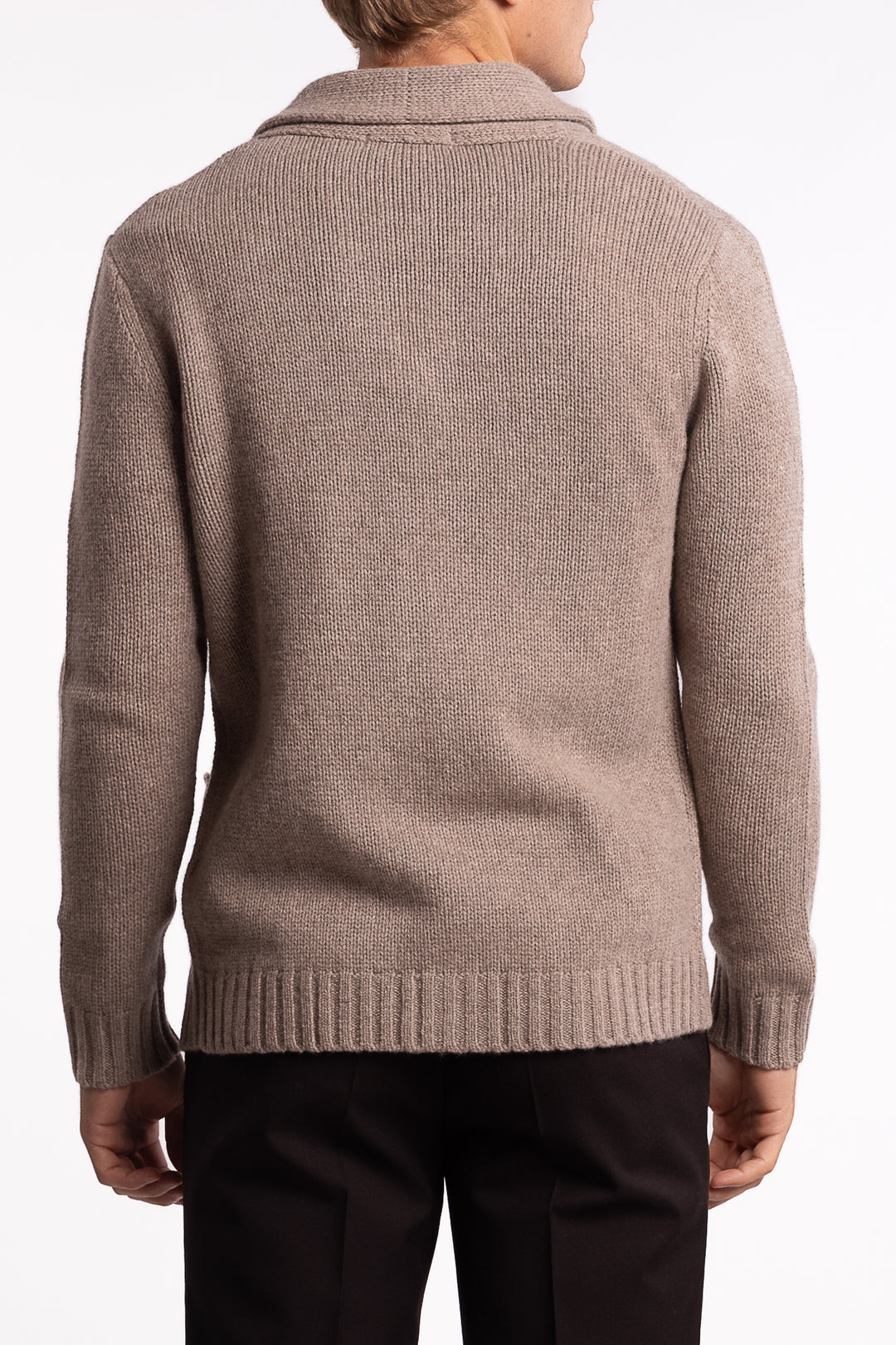 Nackington Cardigan Lt. Brown