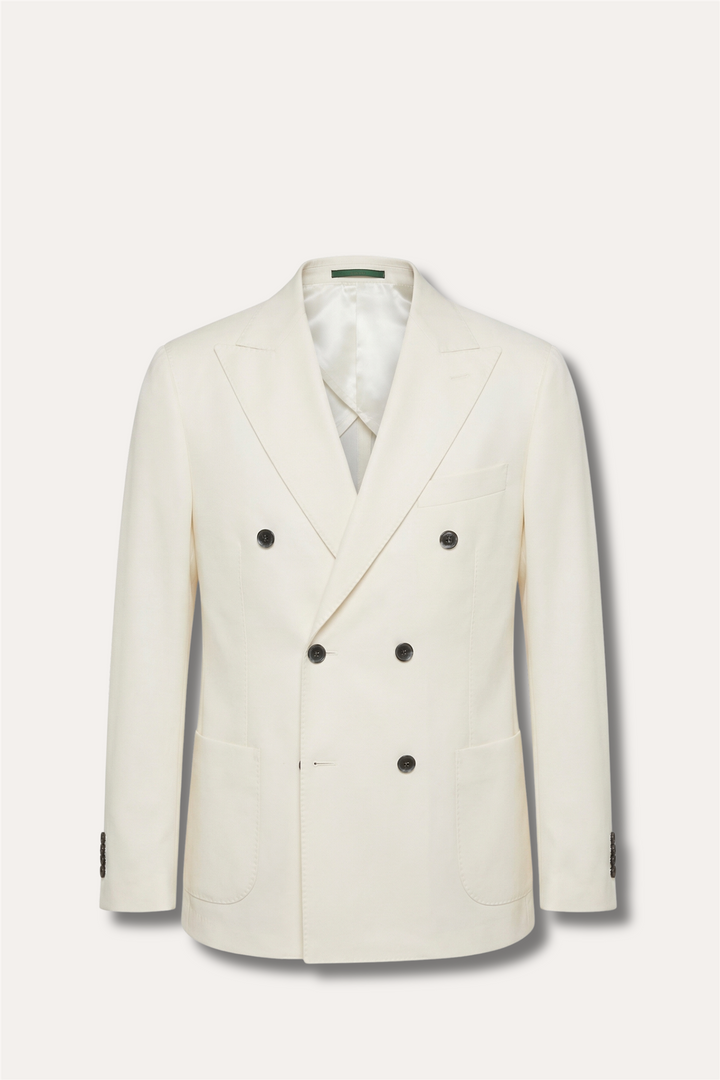 Vicenza Regular Fit DB Blazer Off White