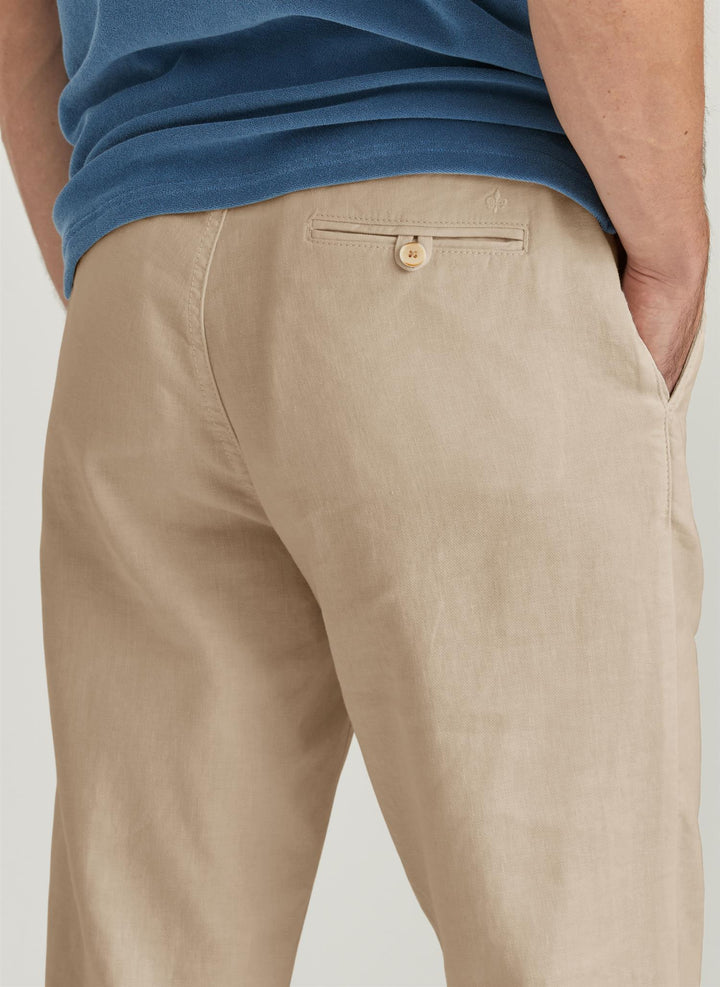 Fenix Cotton/Linen Trouser Khaki