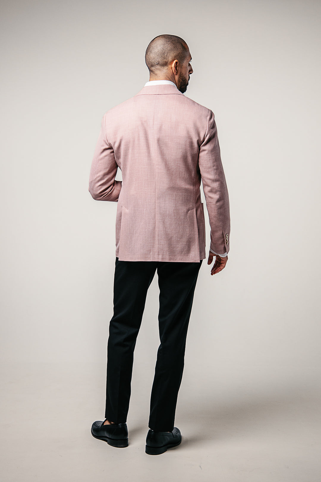 Wool/Silk Blazer Pink