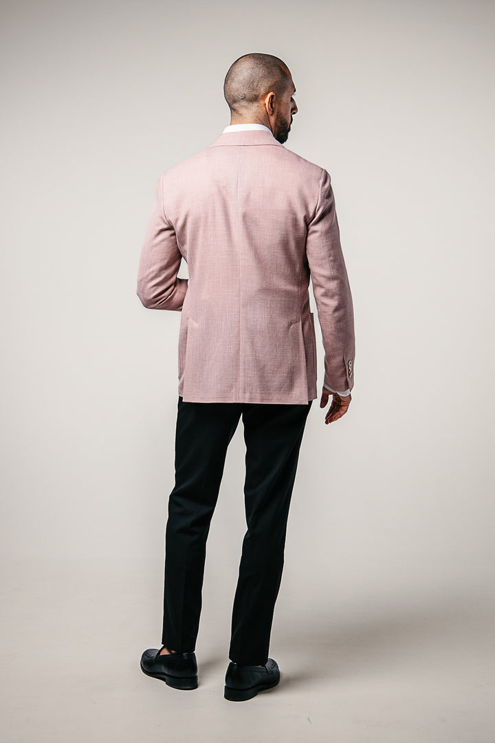 Wool/Silk Blazer Pink