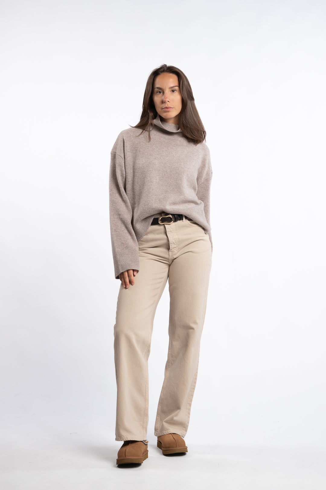 Abigail Knit - Taupe Melange