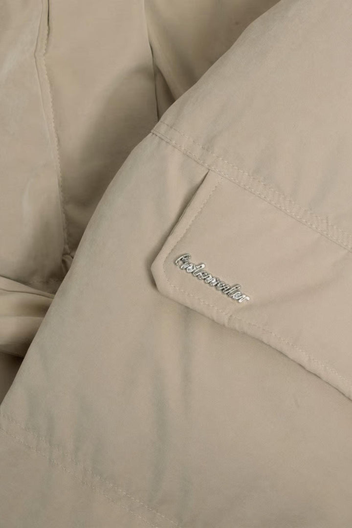 Steilia Brushed Down Jkt - Beige