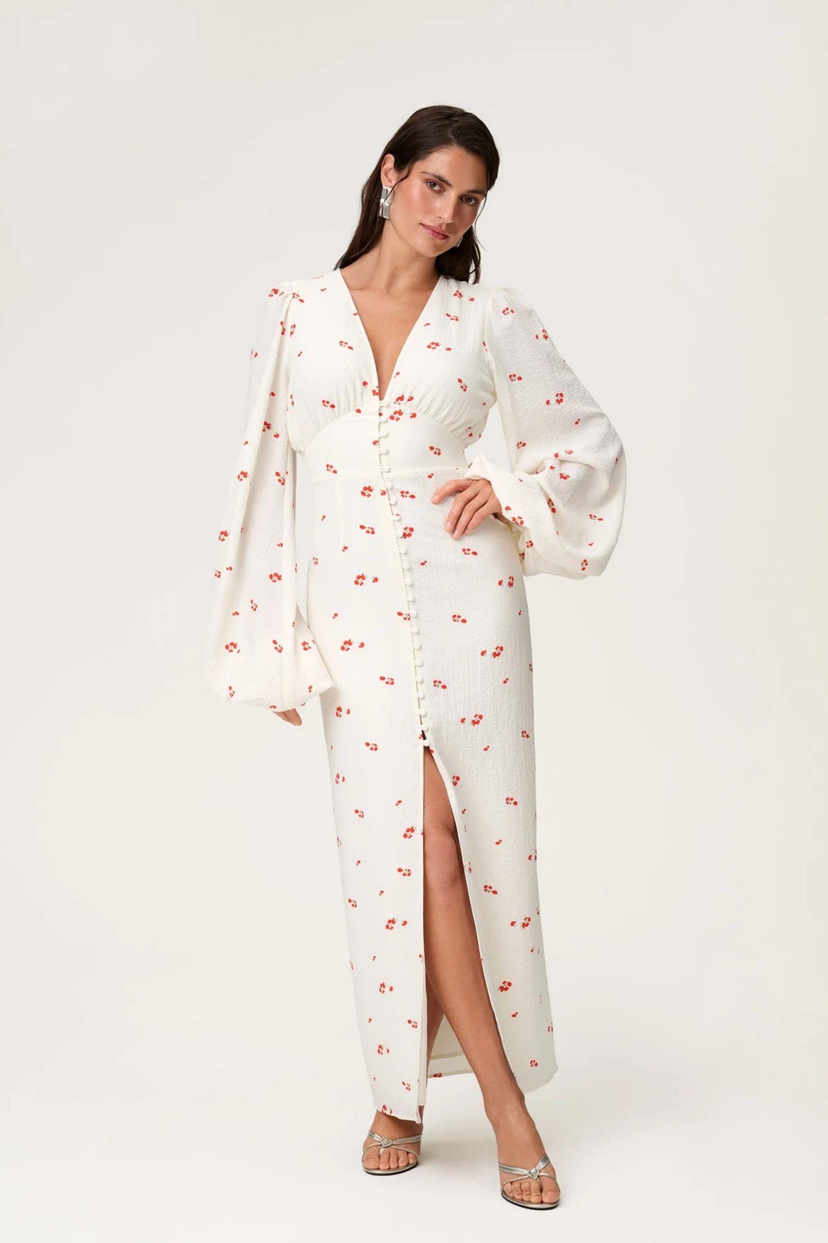 Positano dress- White Rose