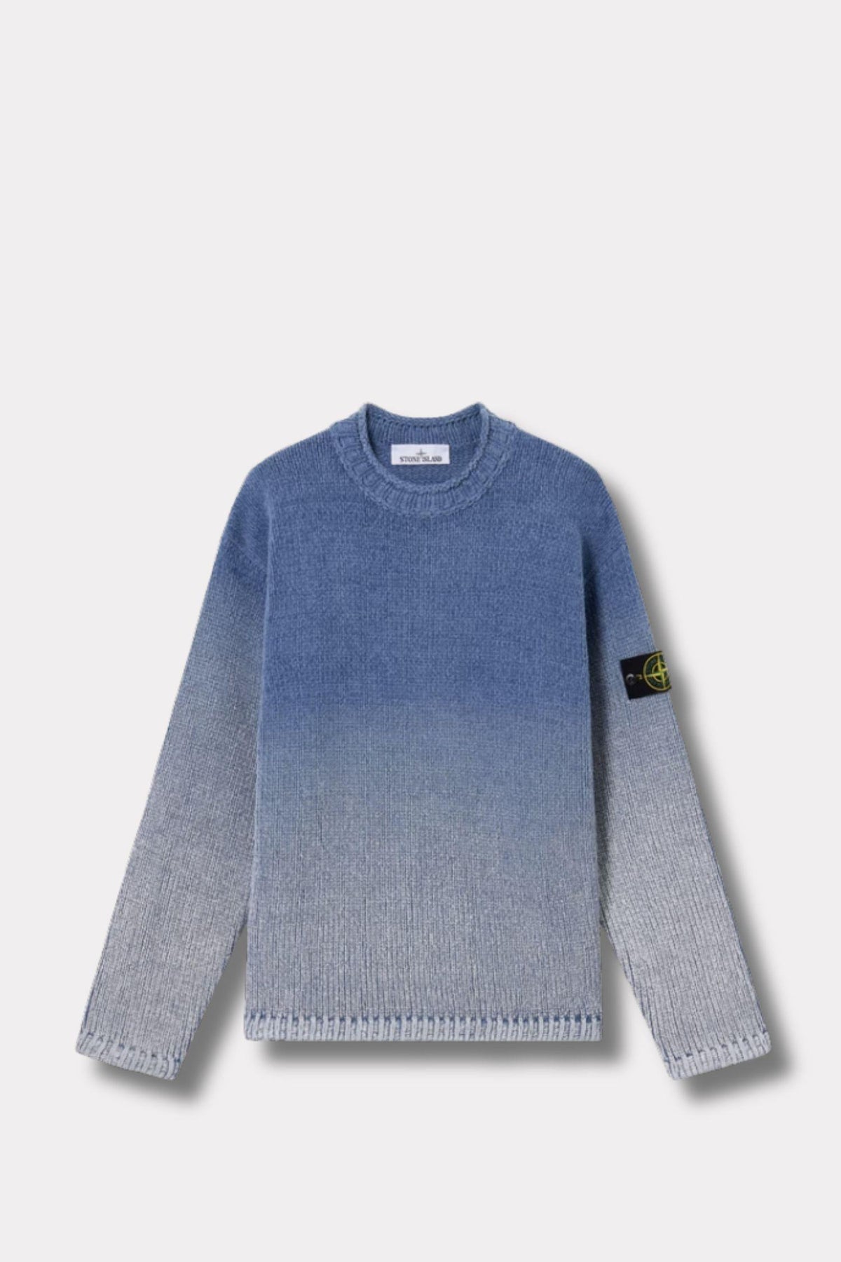 5100003 Oversized-fit crewneck jumper Avio Blue