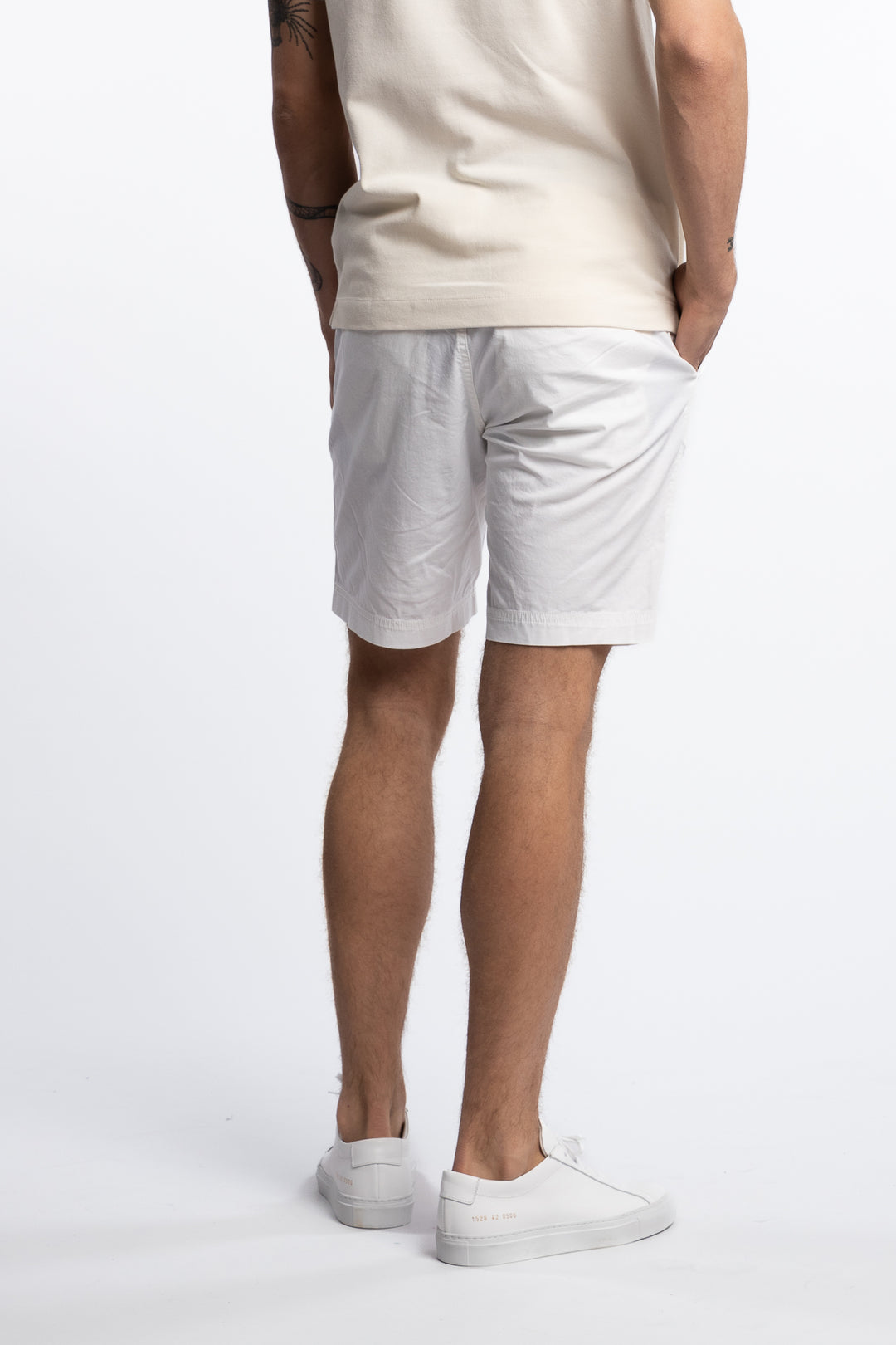 Helmsman Chino Shorts Off White