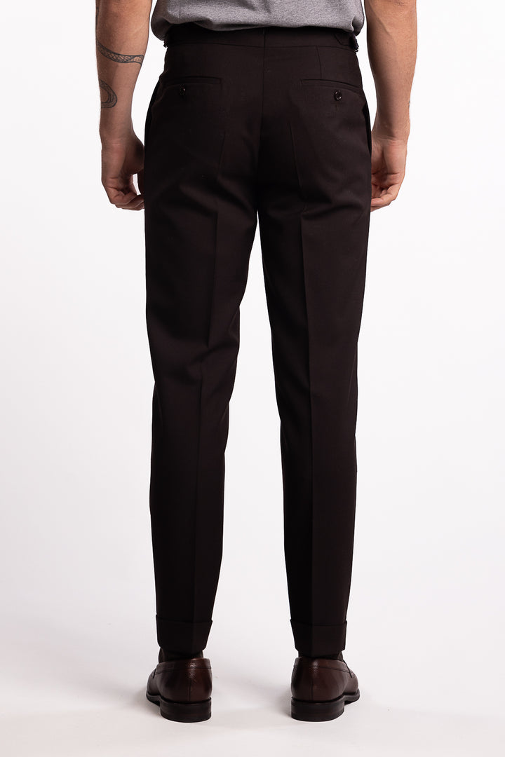 Hanko Trouser Dk. Brown