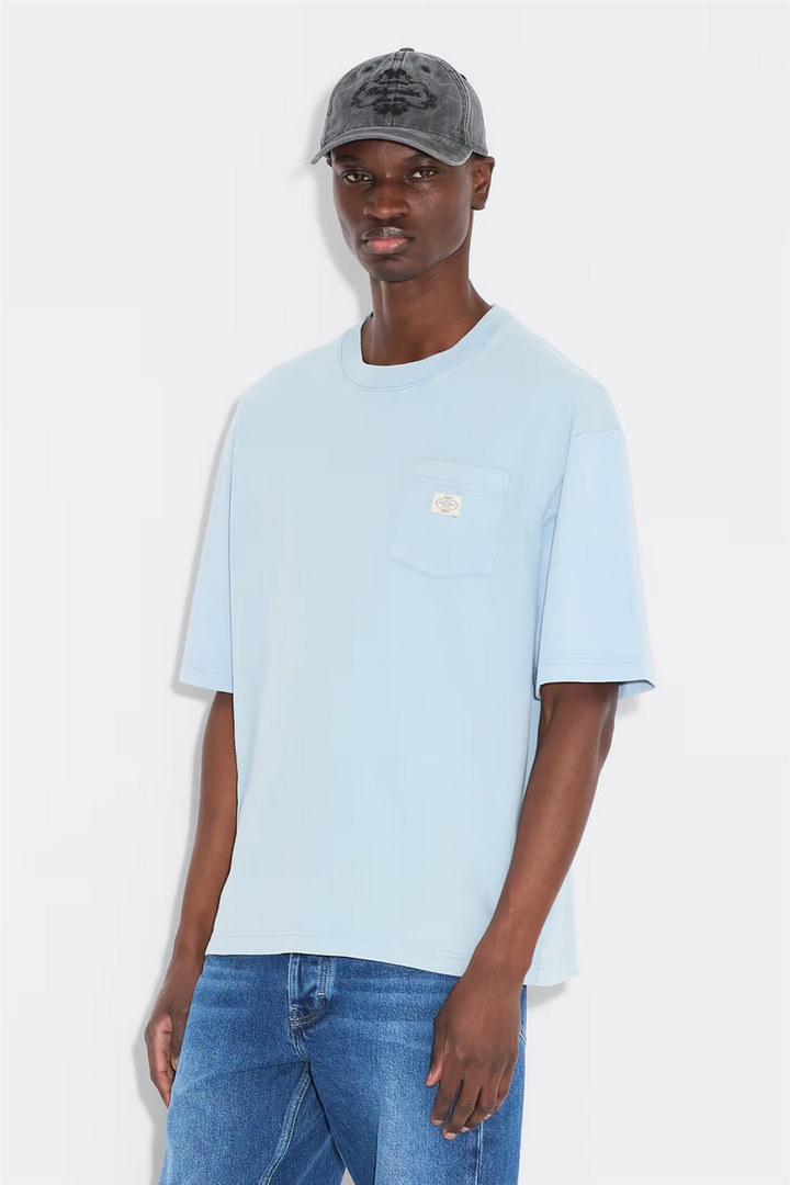 Carmen Tee Blue Washed