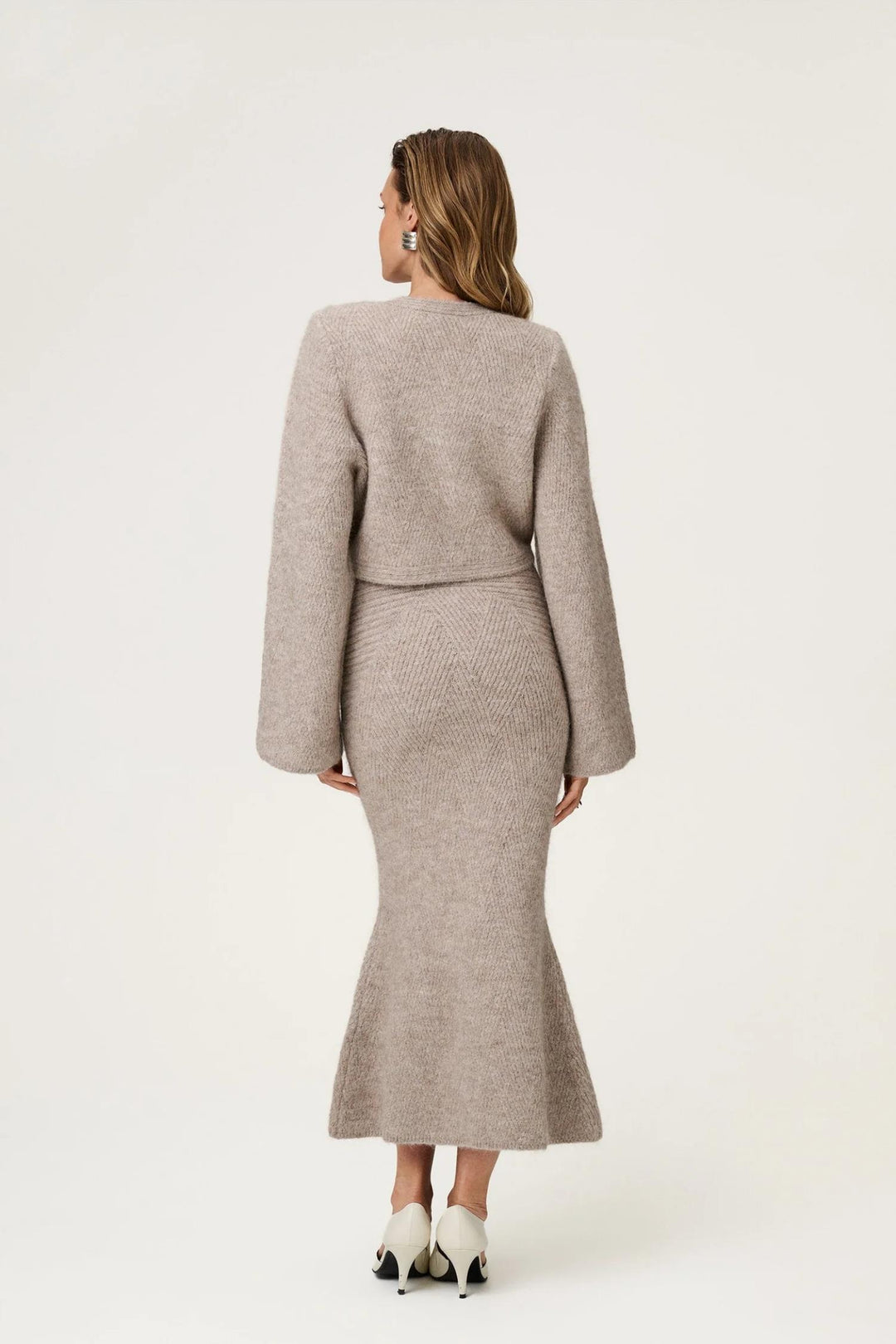 Cessole Cardigan- Greige