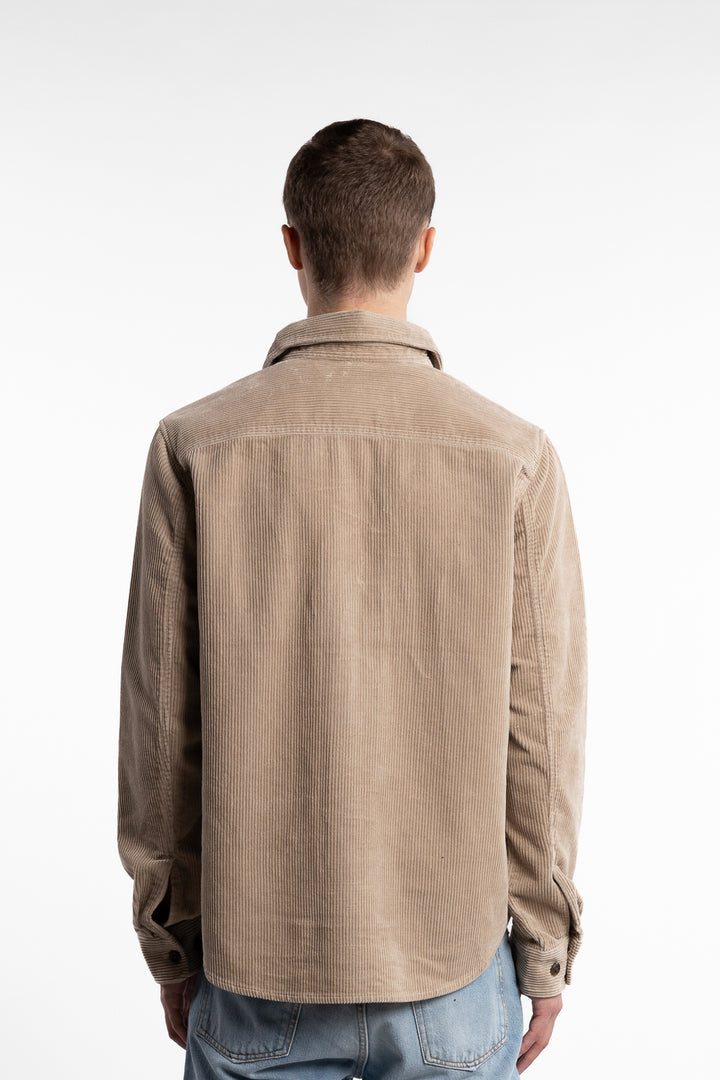 Kody Heavy Corduroy Overshirt Light Desert Sand