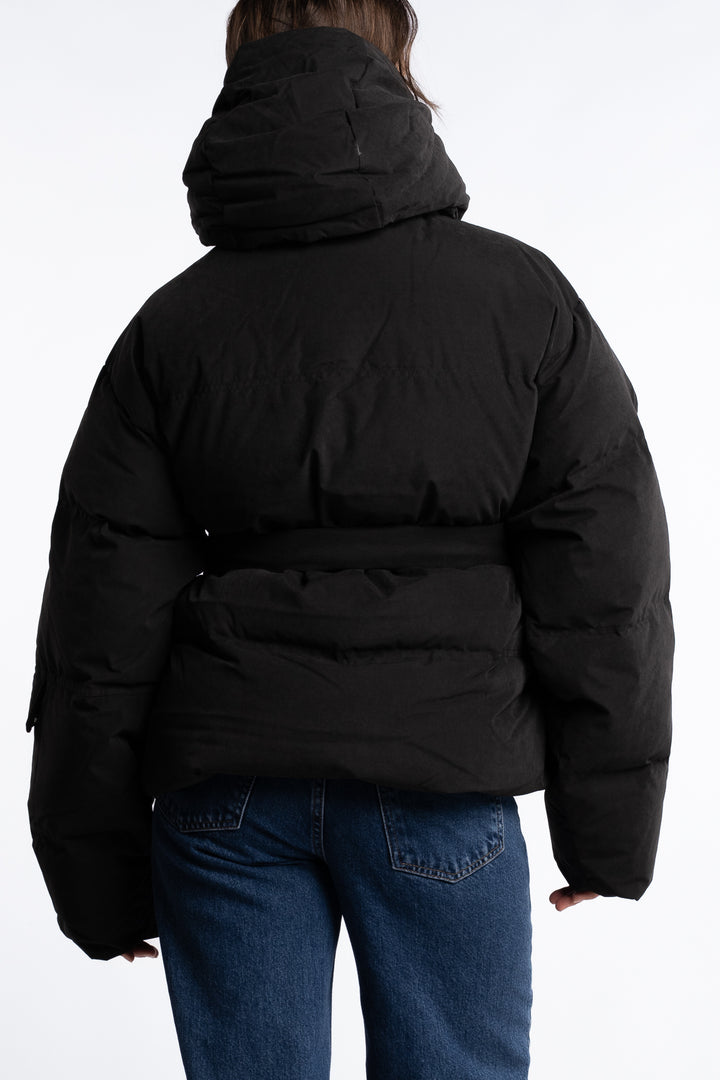 Steilia Brushed Down Jkt - Black