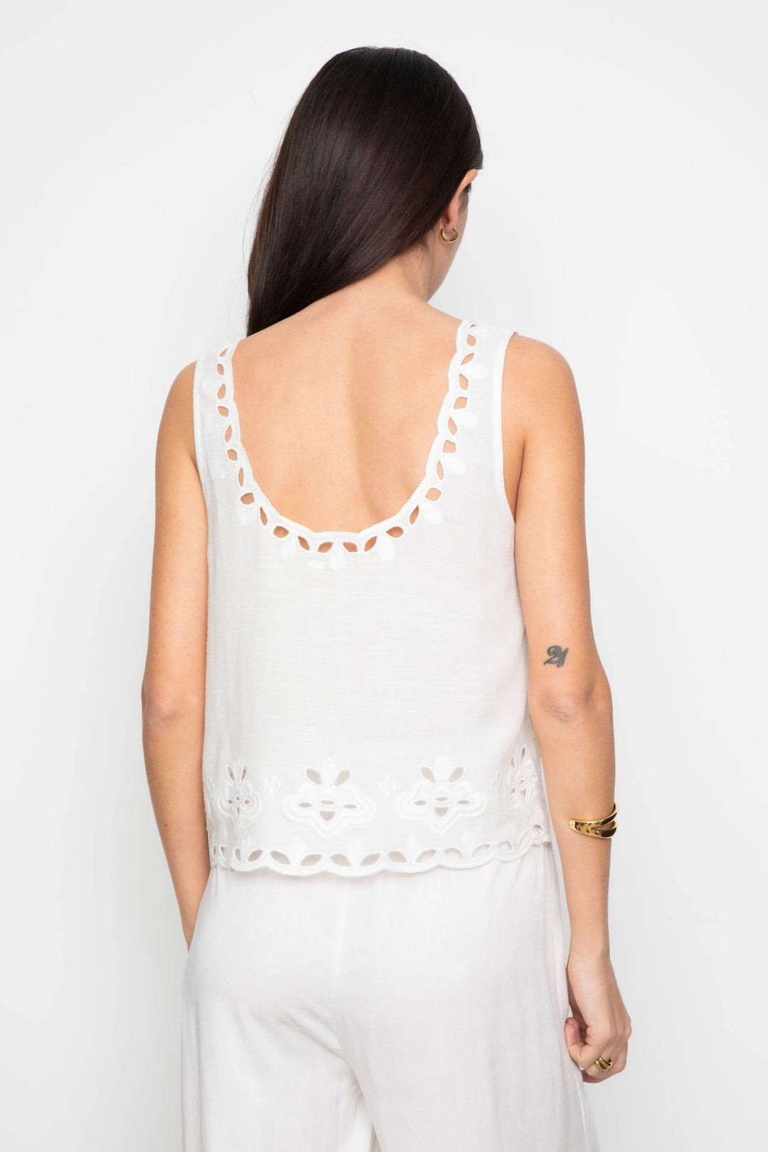 Evie top - White