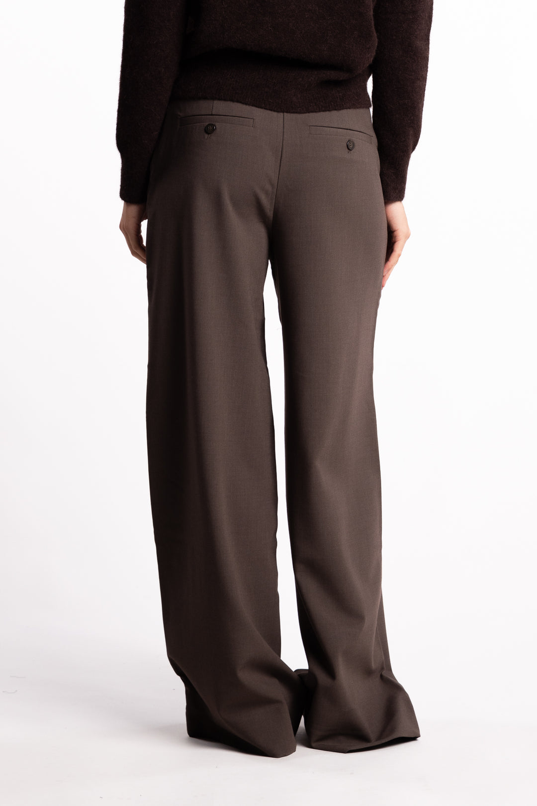 LauraFV 826 Long - Mud brown Melange