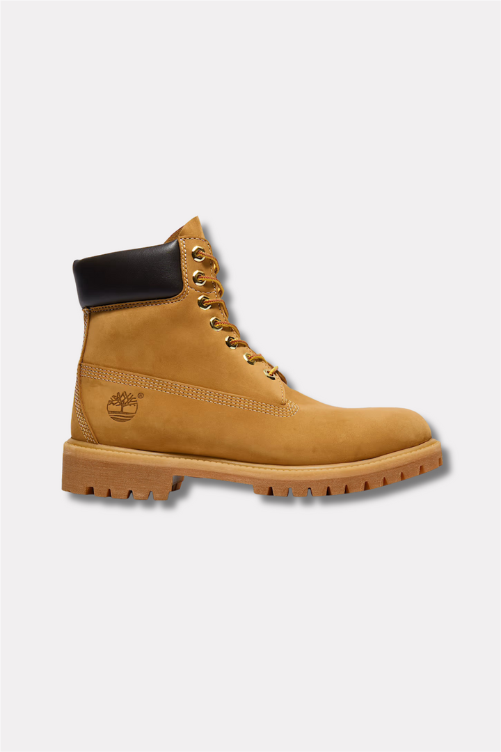 Premium 6 Inch Lace Up Waterproof Boot Wheat