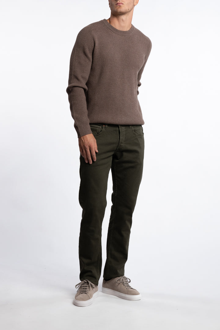 Grover Straight Fit Bull Denim Dark Green