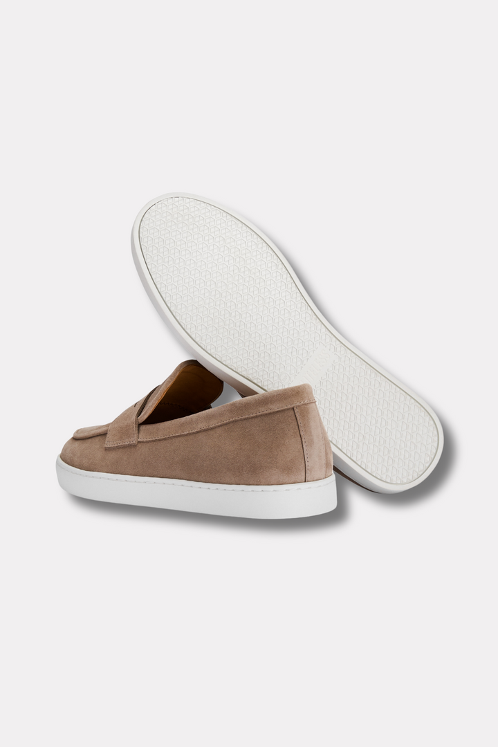 Penny Sneaker Earth Suede