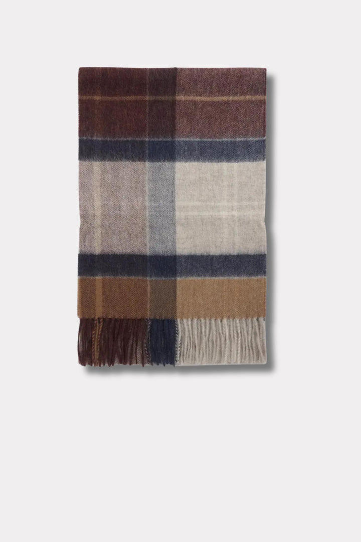 Iverness Tartan Scarf- Midnight Oak Tartan