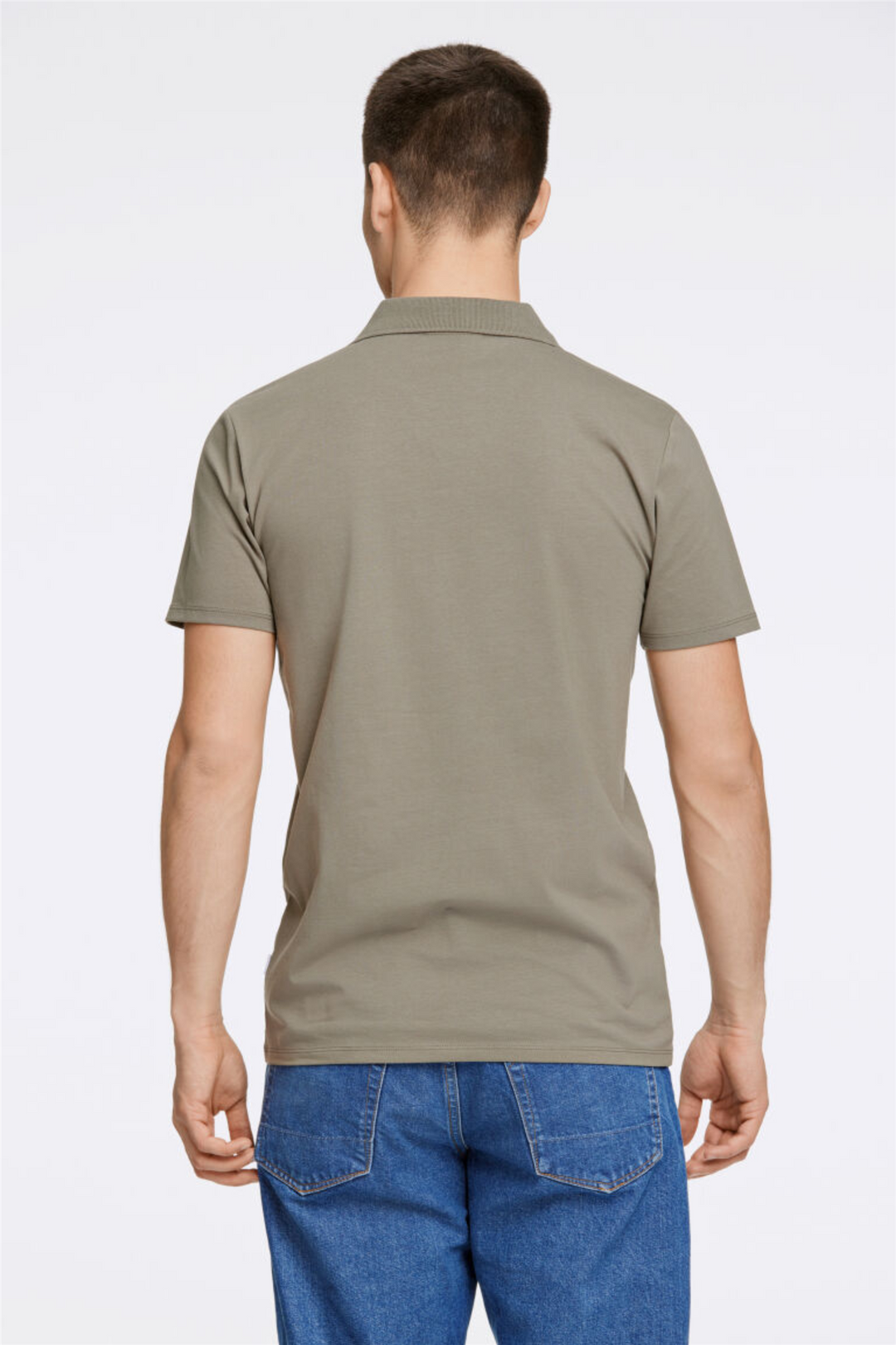 Stretch Polo Shirt S/S Lt Army