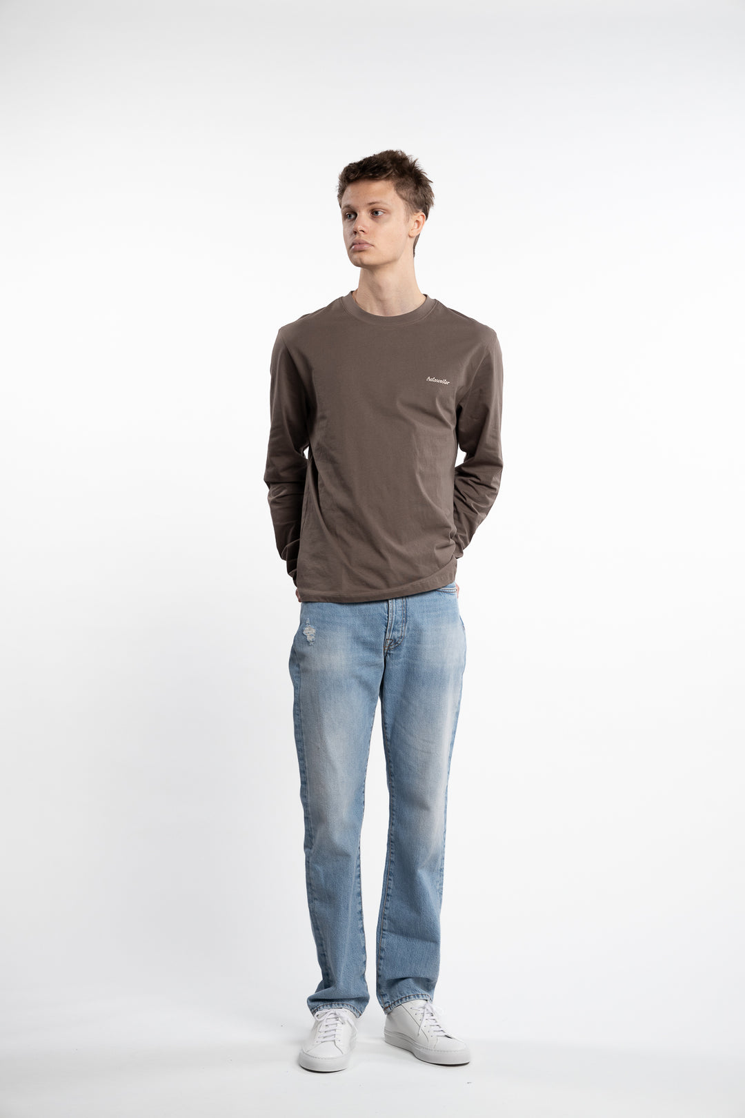 M Regular LS Taupe