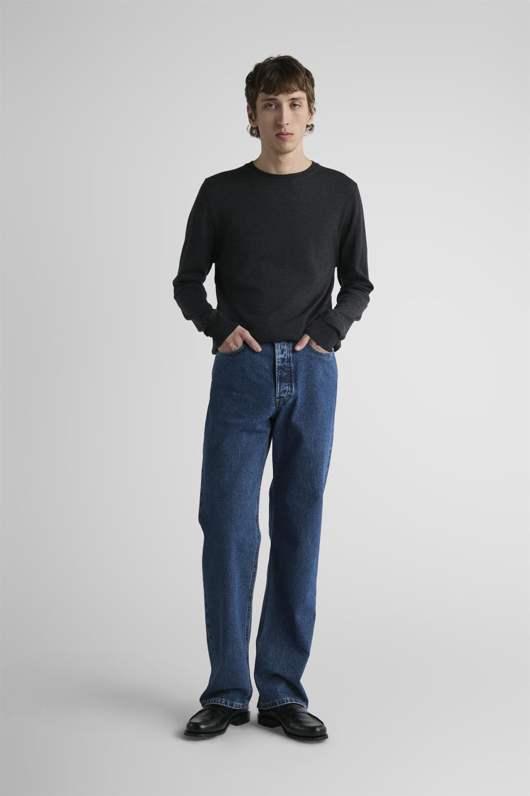 Barnes High-Rise Wide Fit Jeans Japan Dawn
