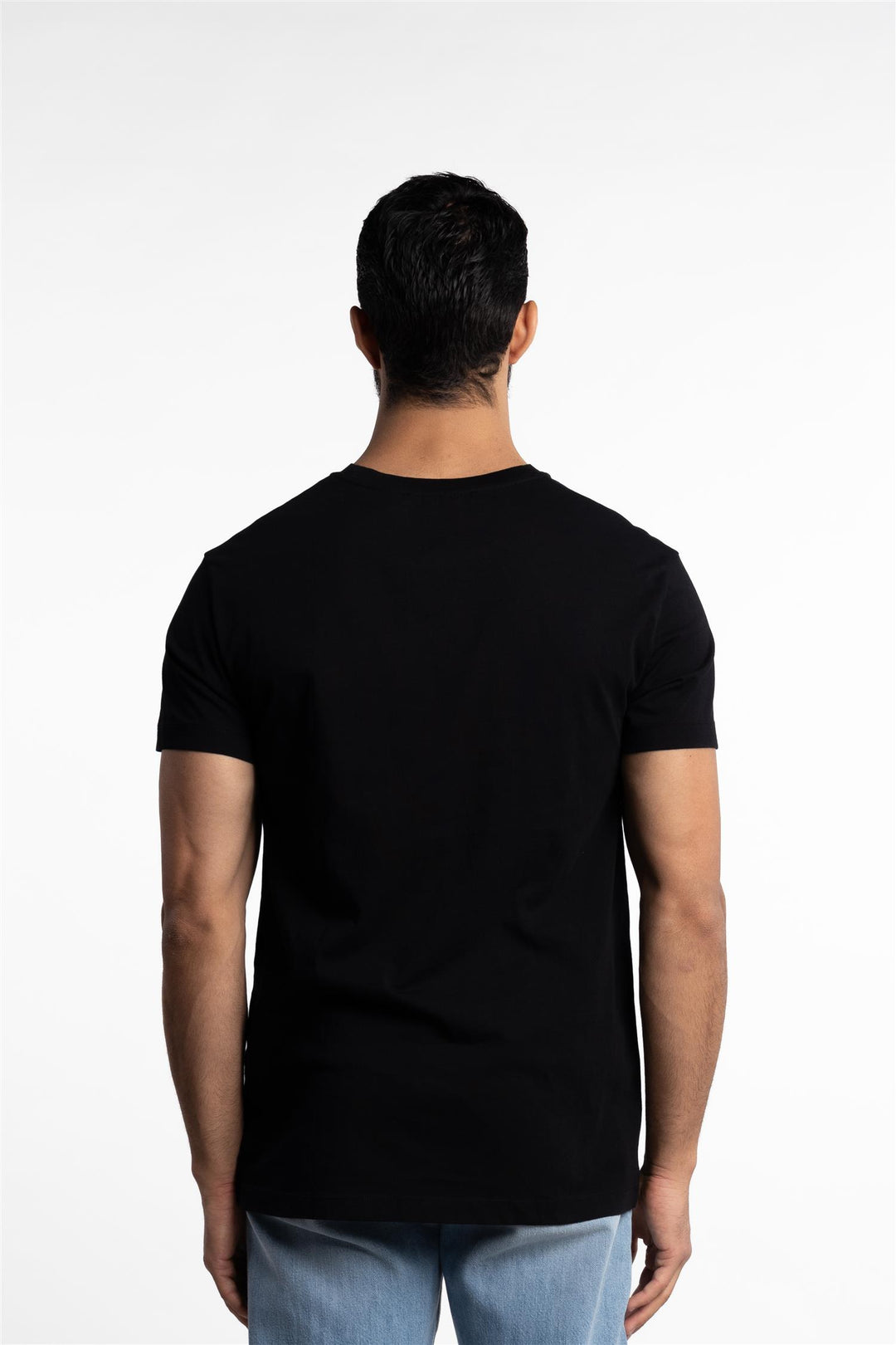 Kronos Round Neck T-Shirt Black