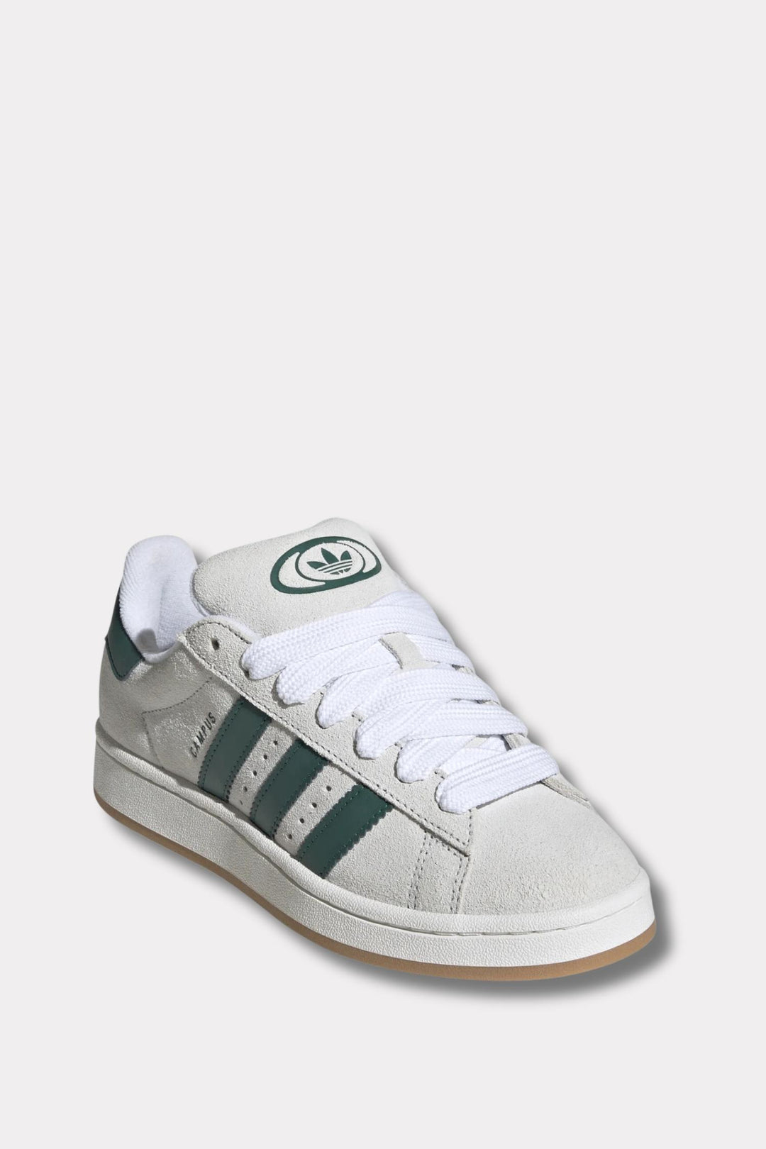 Campus 00s W- Crystal White &amp; Collegiate Green