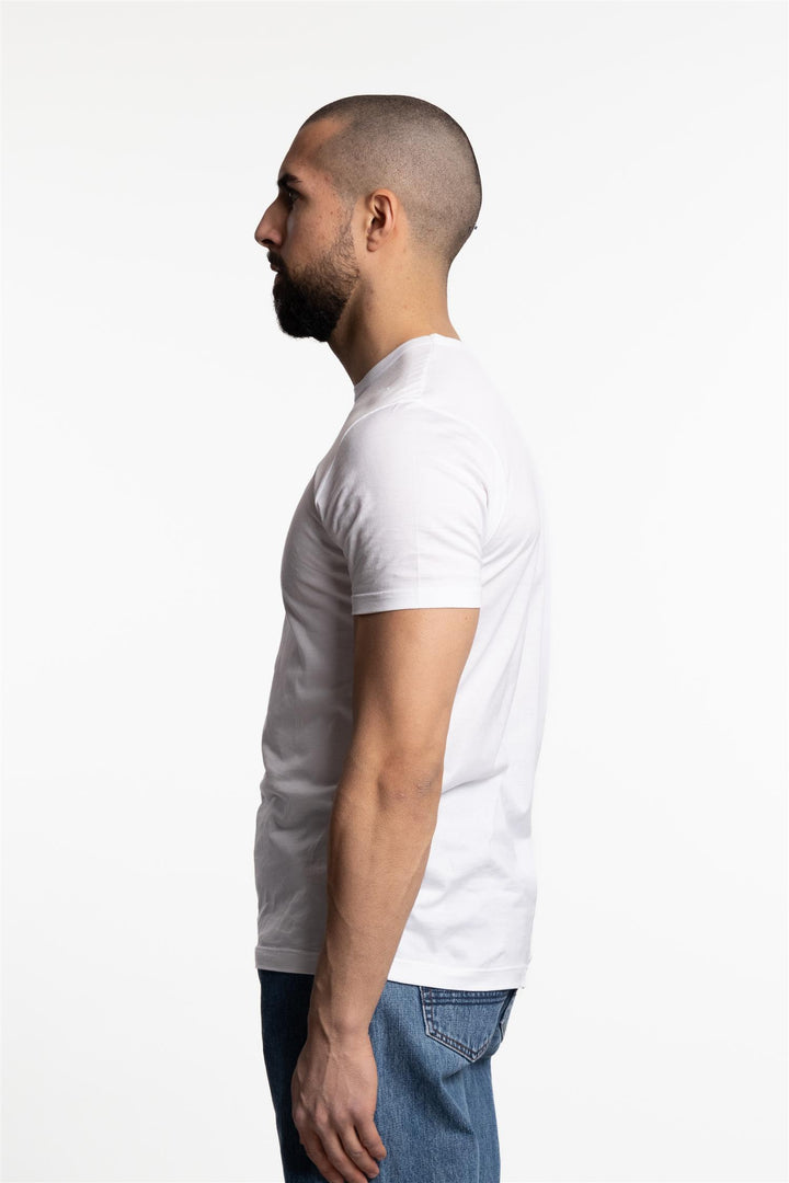 SS crew neck t-shirt white