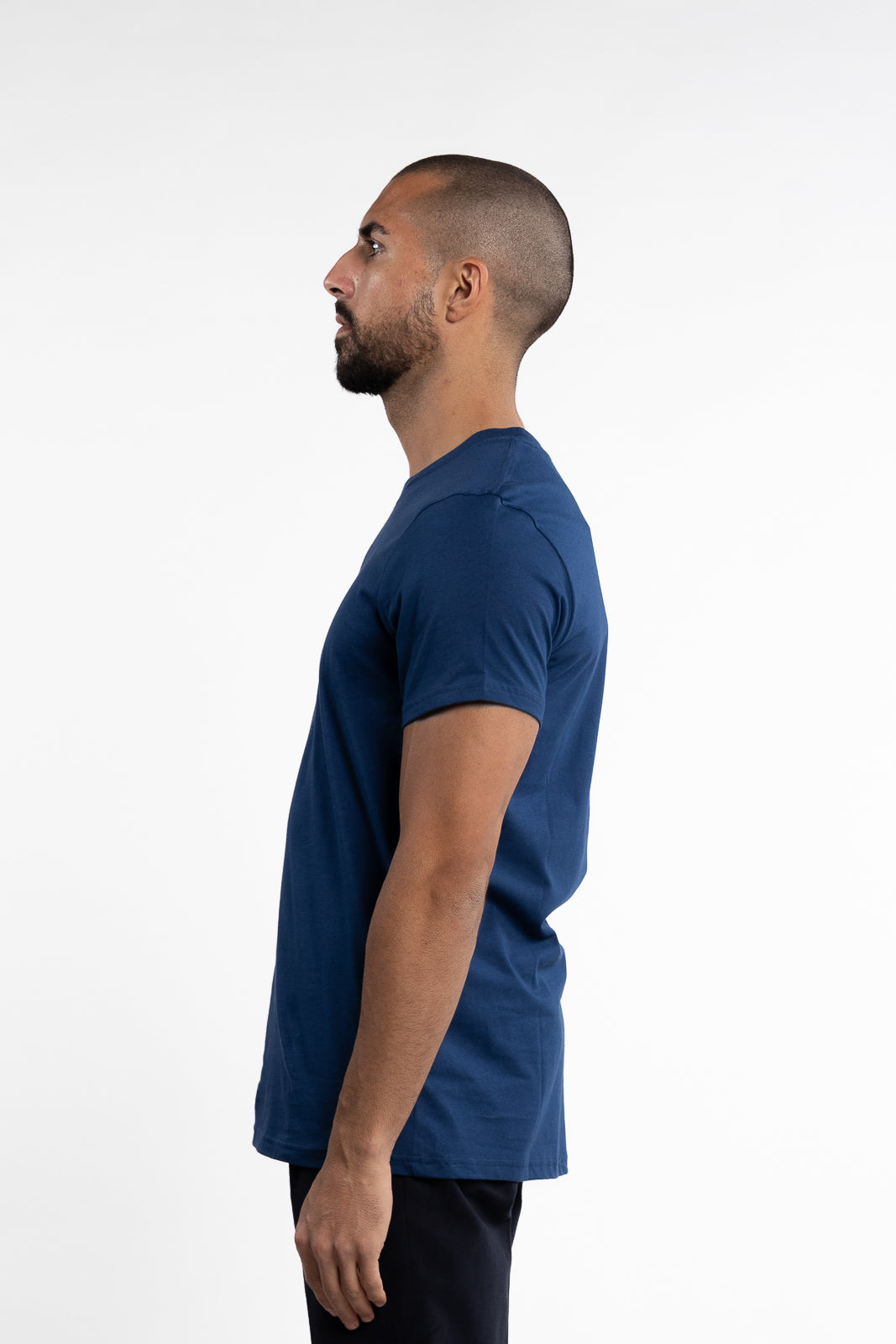 Crew-Neck Regular Ink Blue