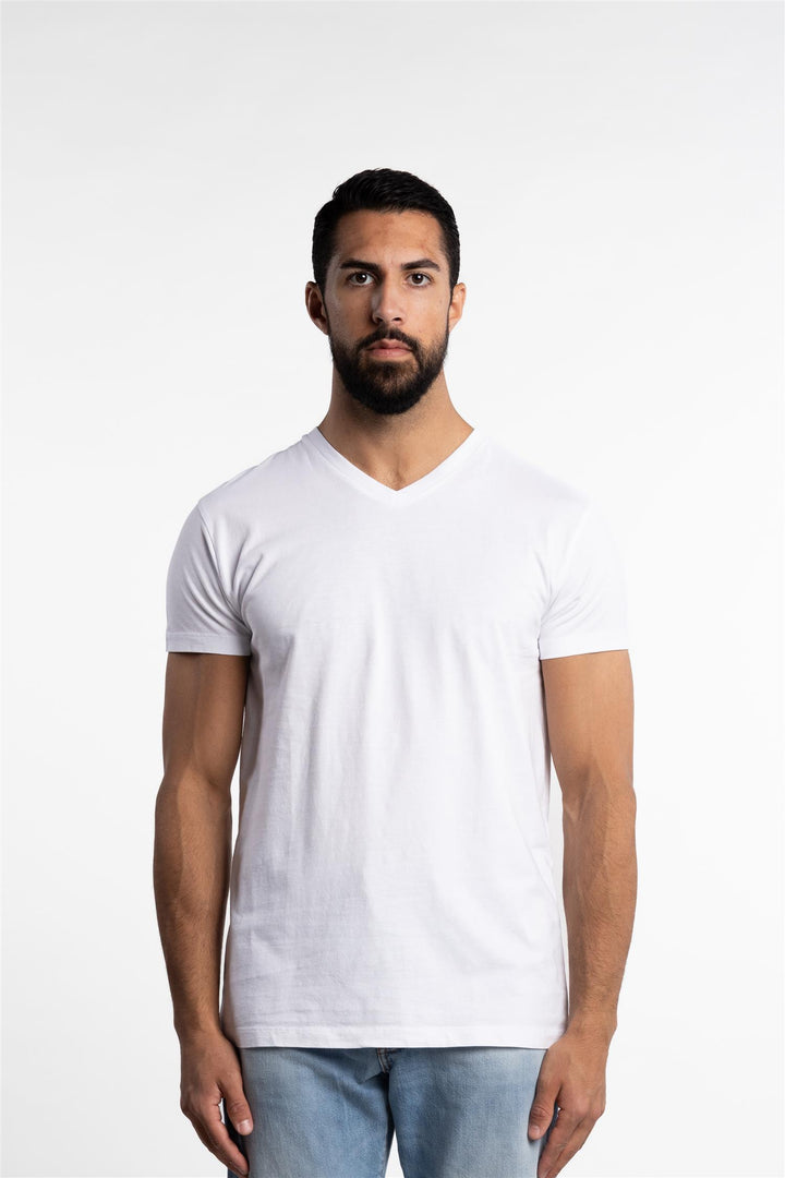 Kronos V-Neck T-Shirt White