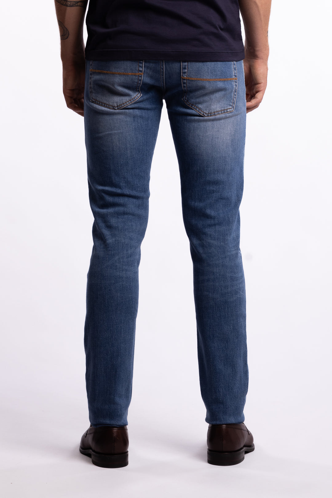 Leonardo Slim Fit Comfort Jeans Soft Touch Blue