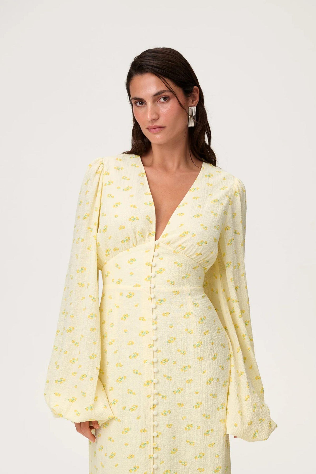 Positano dress- Pastel Yellow