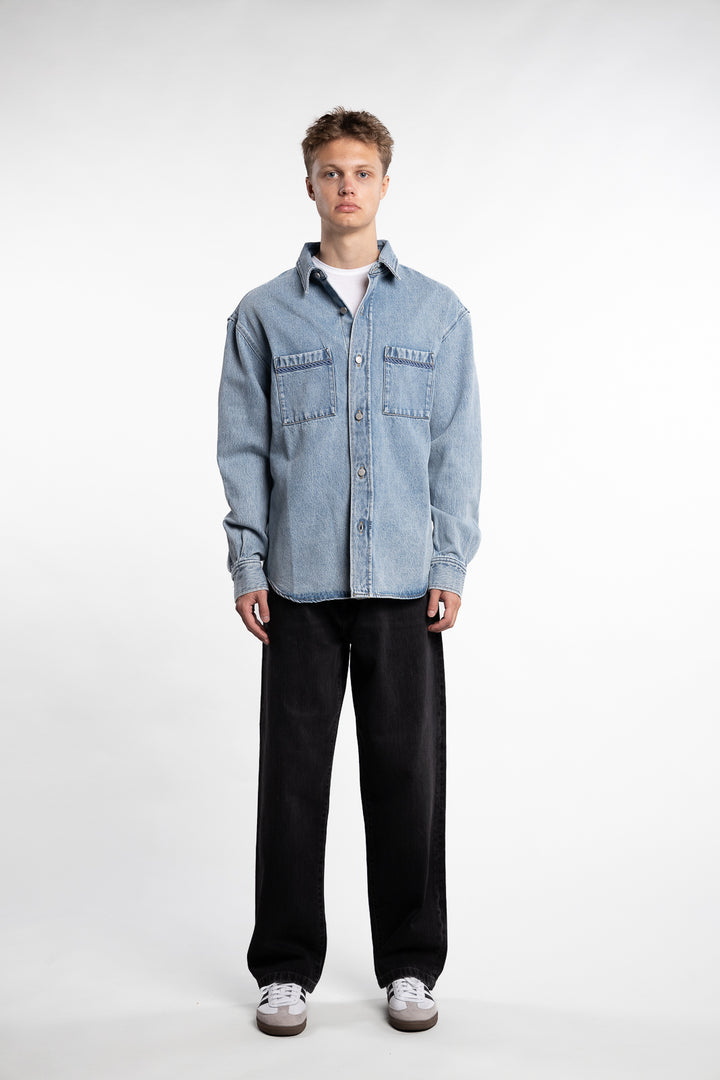 La Chemise Denim Tressée