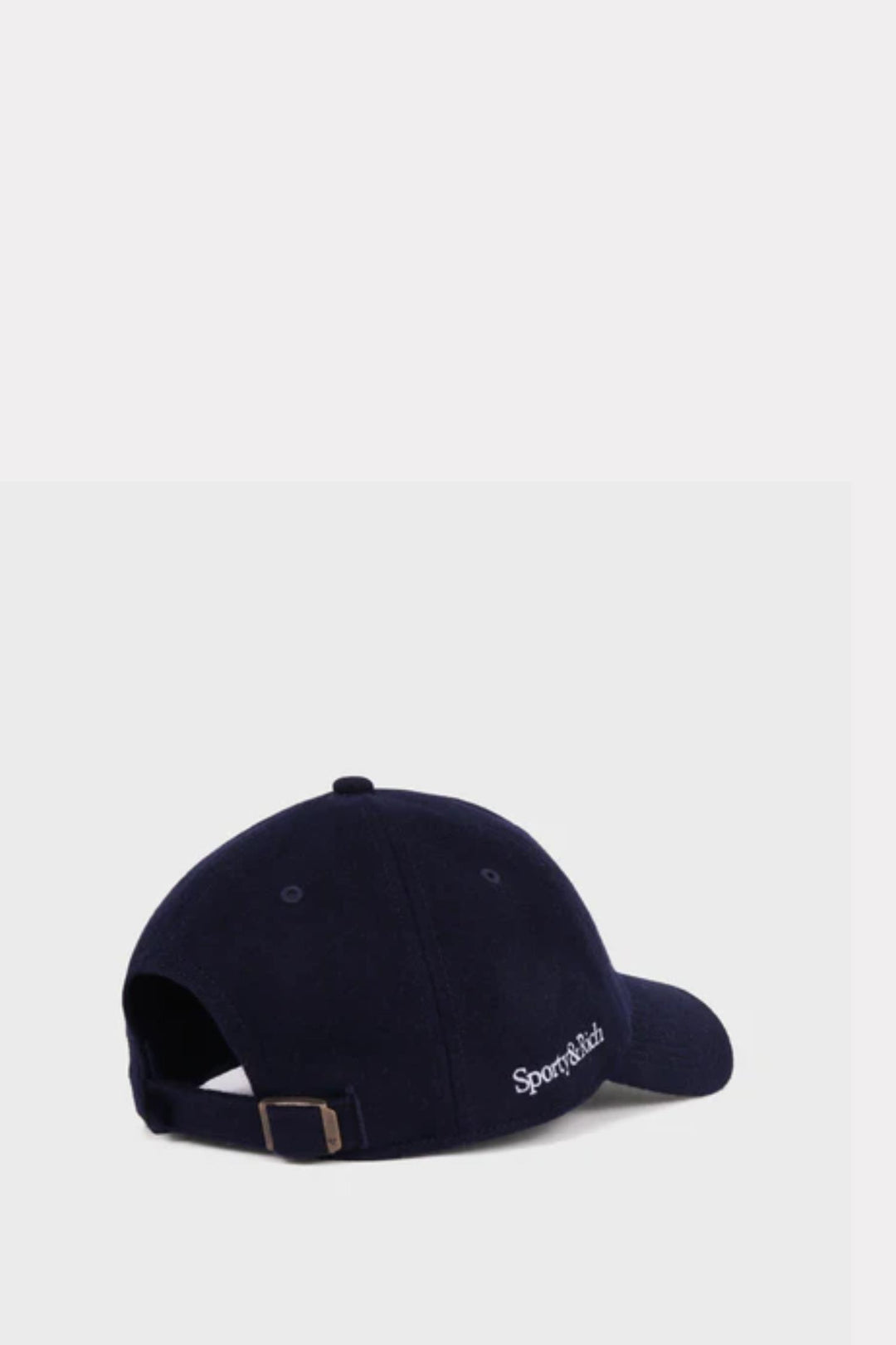 Yankees Serif Wool Hat - Navy White