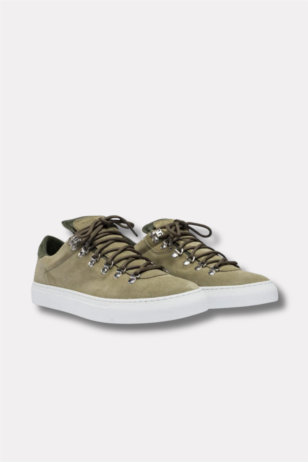 M Marostica Low Olive Suede