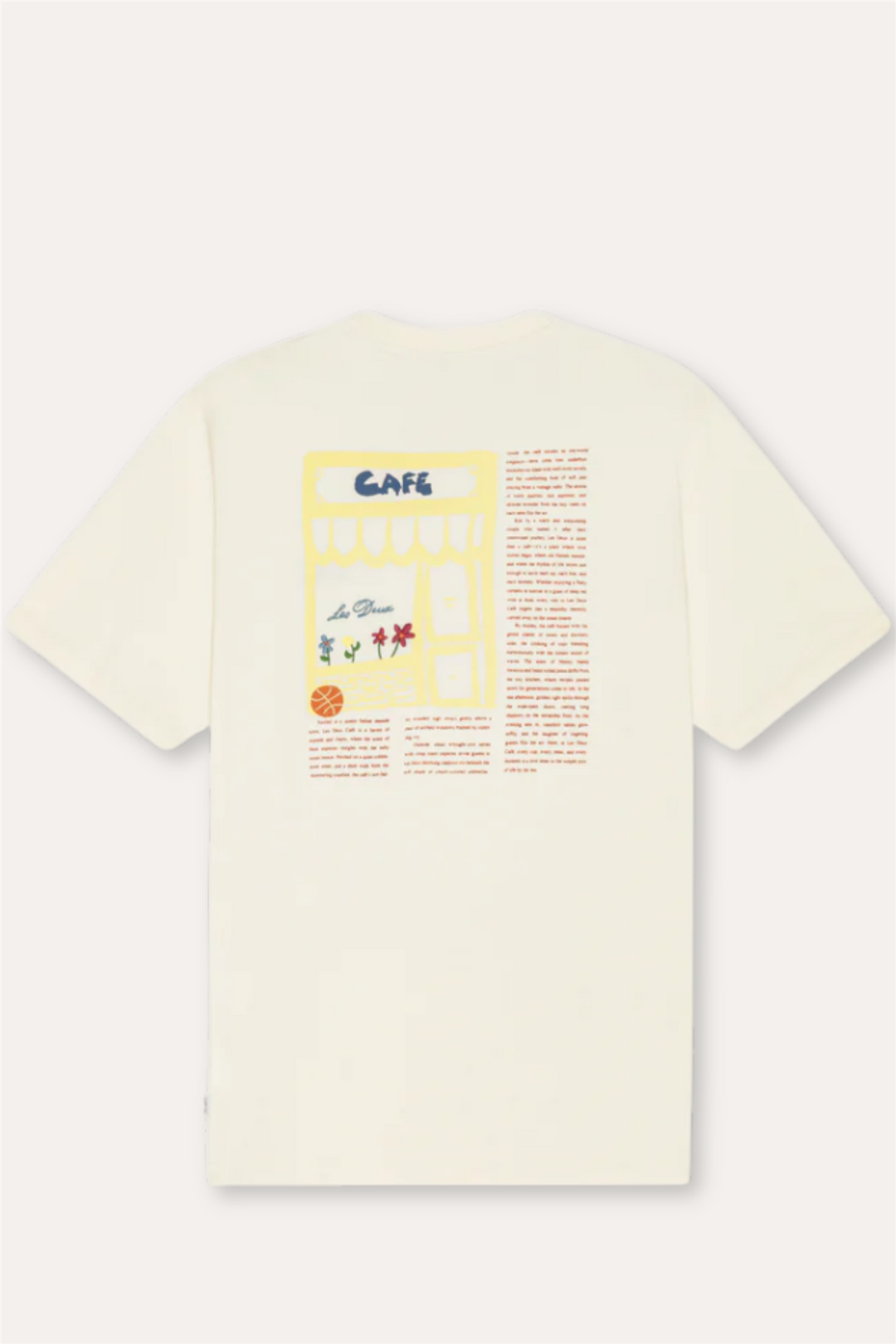 Café T-Shirt Light Ivory